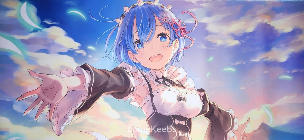 Re Zero Rem Deskmat