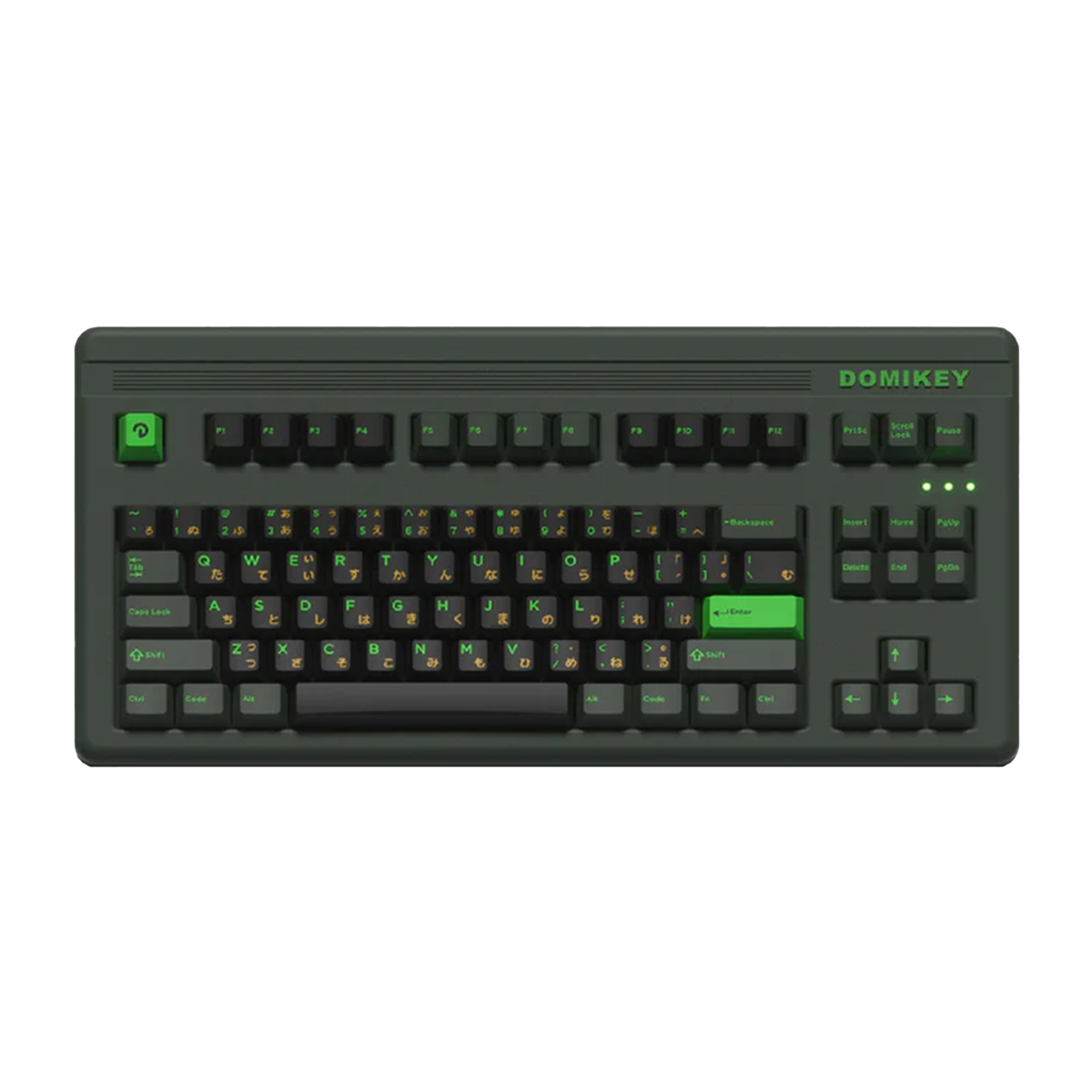 Domikey Semiconductor Cherry Profile Triple/Doubleshot ABS Keycap Set