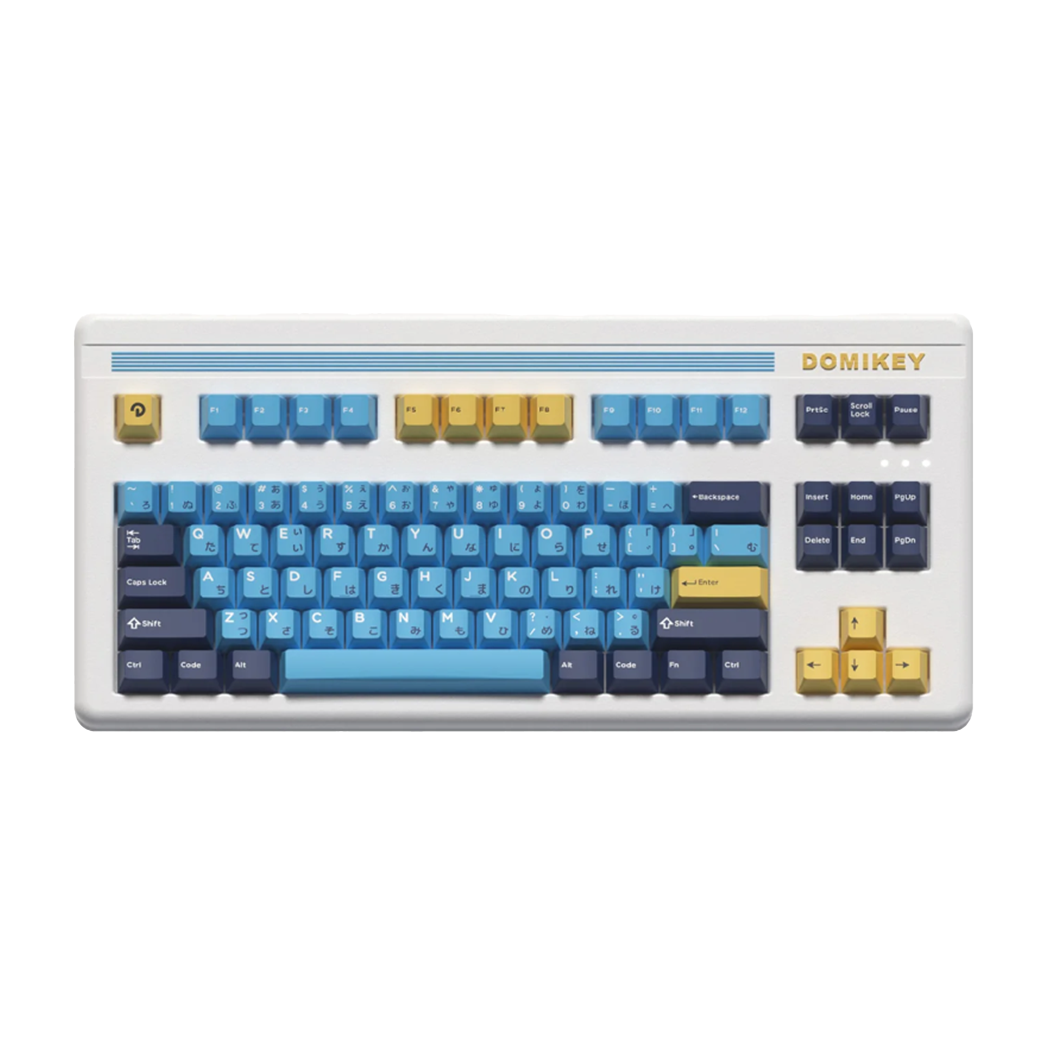 Domikey Single Chip Cherry Profile Triple/Doubleshot ABS Keycap Set