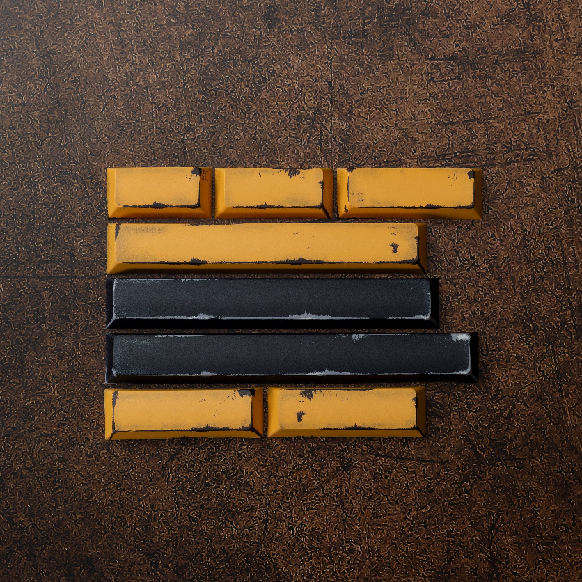 Tutkeys & PBTfans Erosion Dye Sub Cherry Profile Keycaps