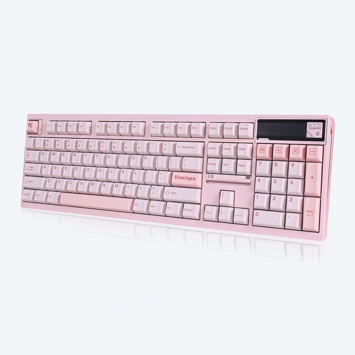 TickType DP104 Tri-Mode Aluminum Mechanical Keyboard