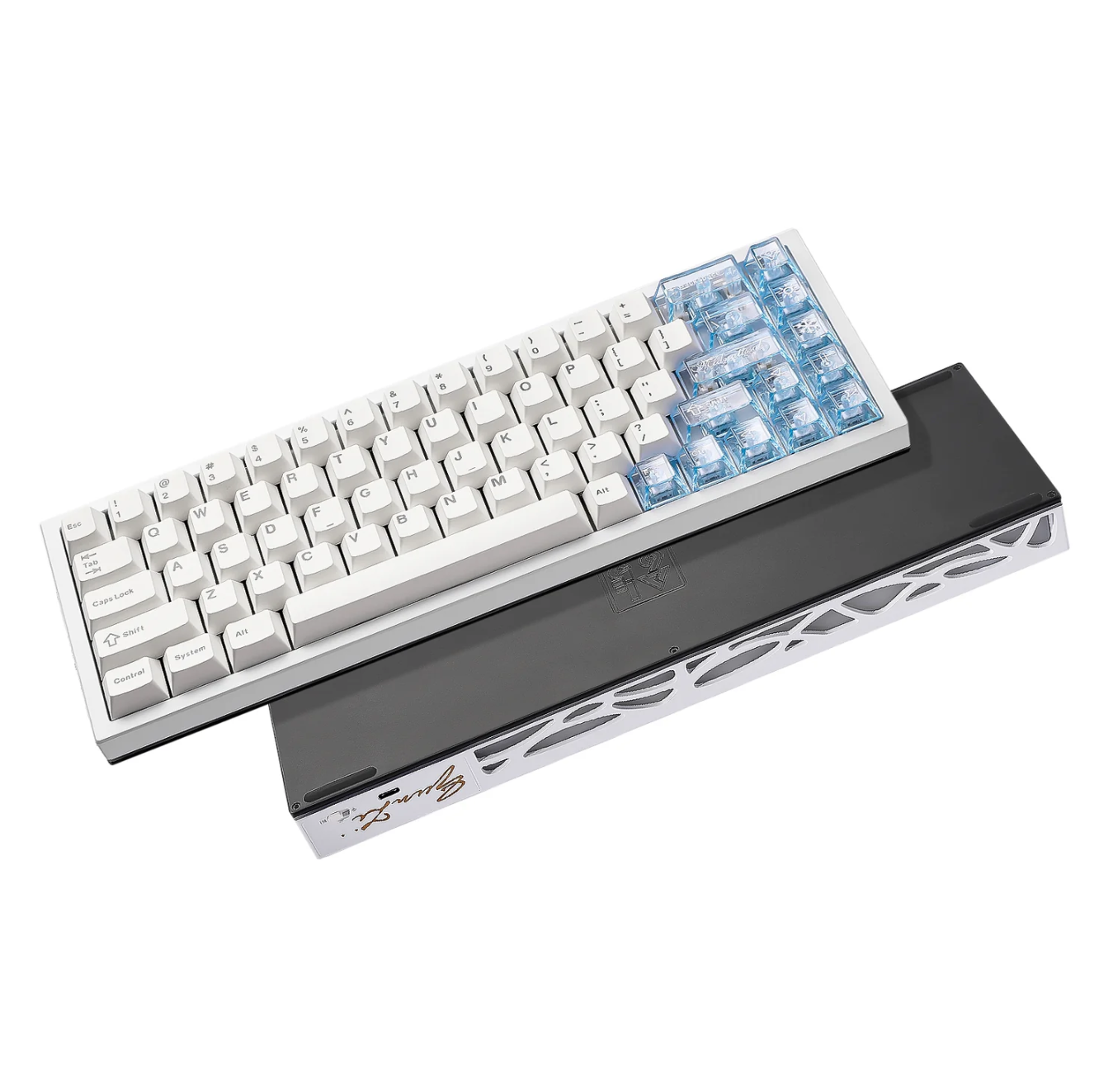 YUNZII AL65 QMK/VIA Custom Hollow Mechanical Keyboard