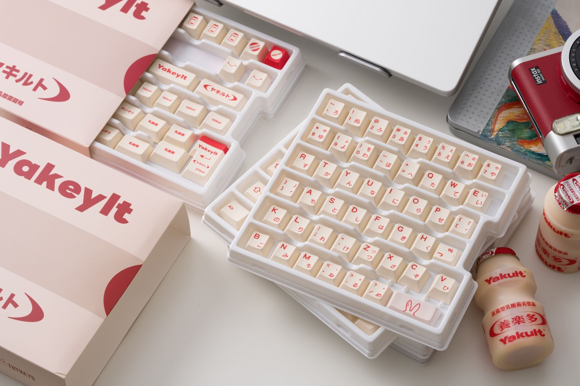 Tutkeys Yakeylt Keycaps - PBT Dye-Sub Keycap Cherry Profile Keycap Set