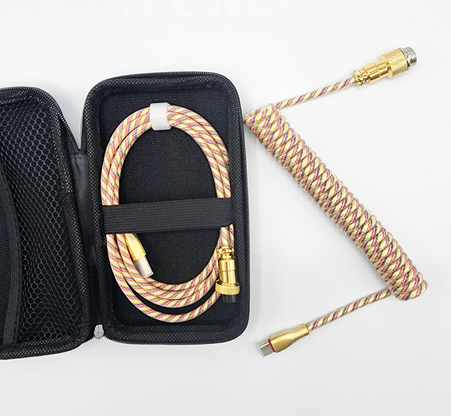 Custom Coiled Aviator Artisan USB-C Cable