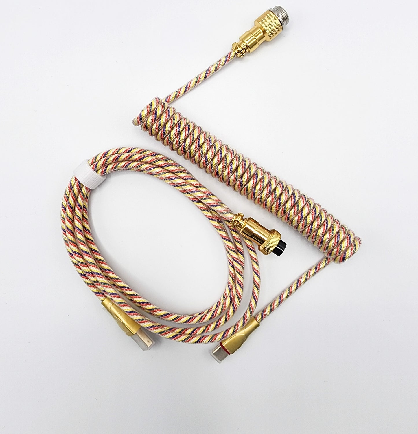 Custom Coiled Aviator Artisan USB-C Cable