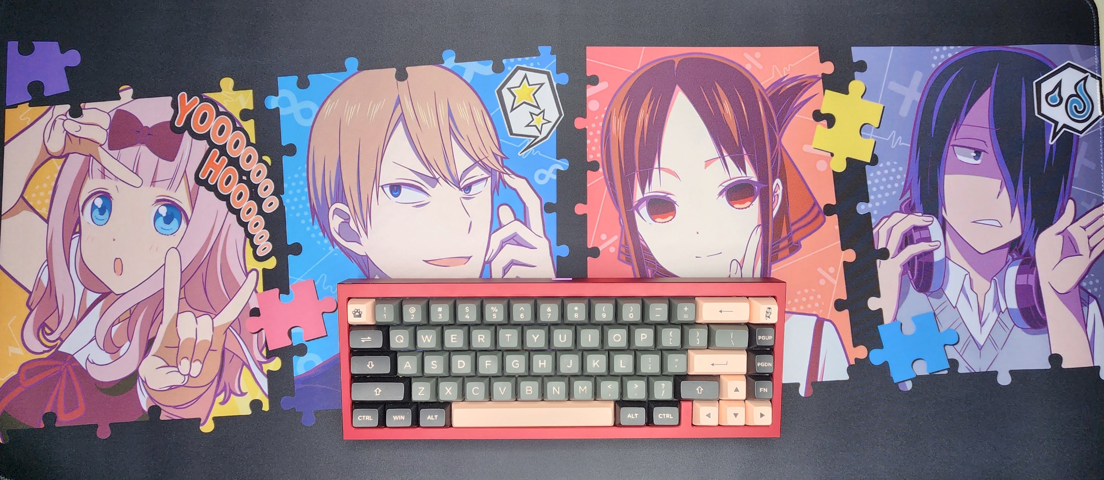 Anime Cute Deskmat: Love is War