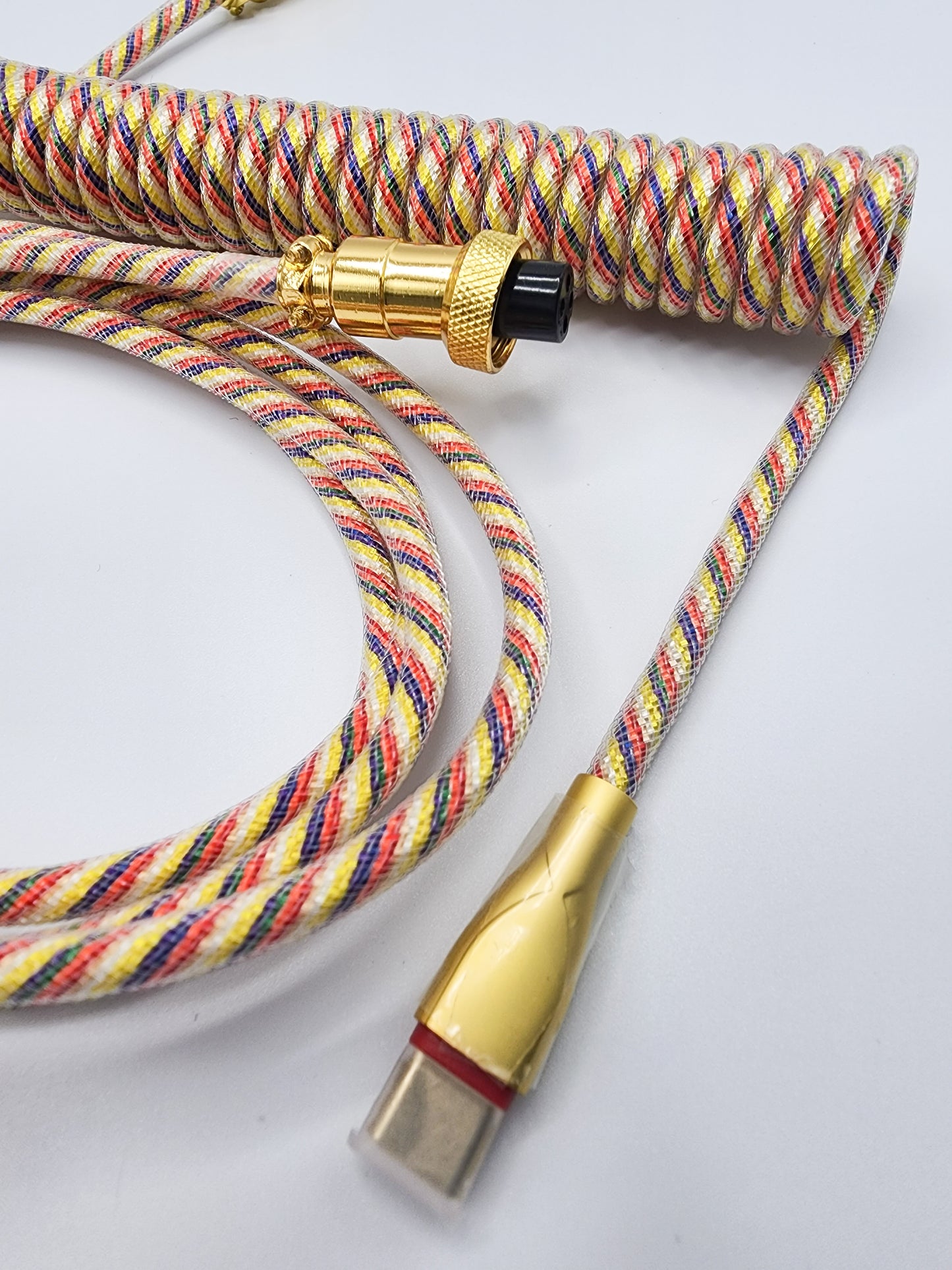 Custom Coiled Aviator Artisan USB-C Cable