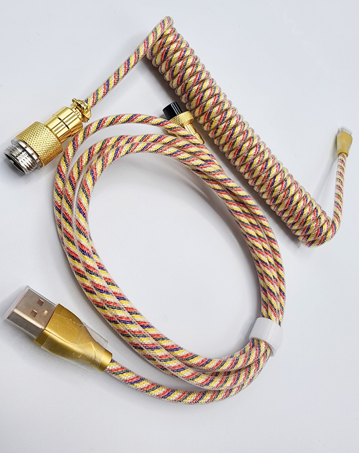 Custom Coiled Aviator Artisan USB-C Cable