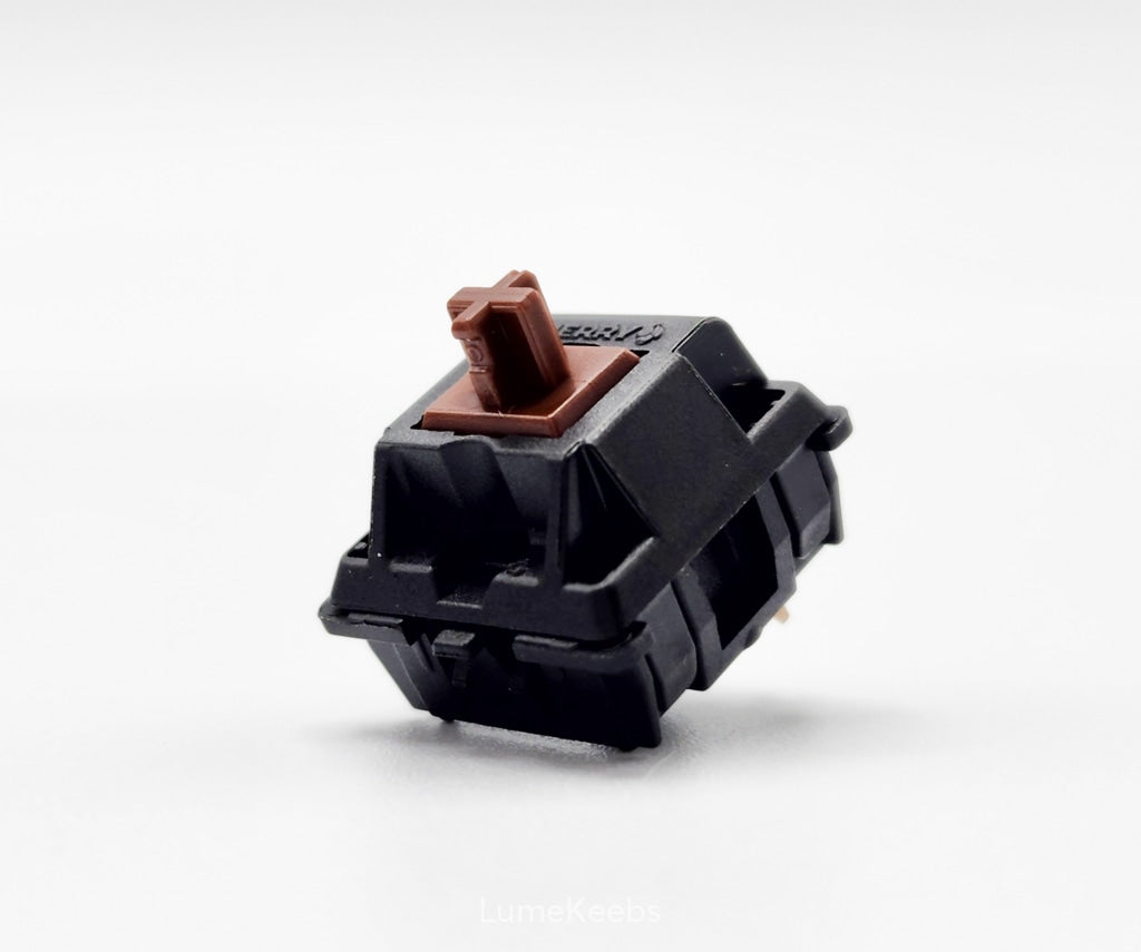Lubed and Filmed Cherry MX Brown