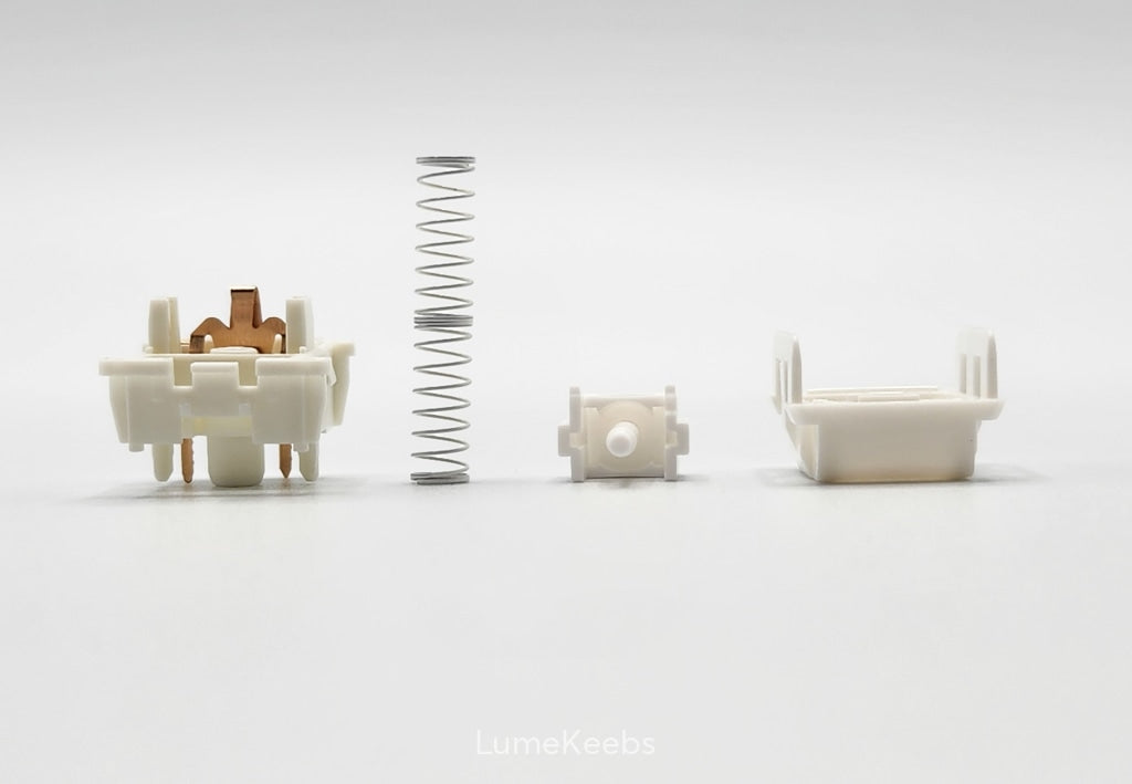 G-Square White Samurai Linear Switches