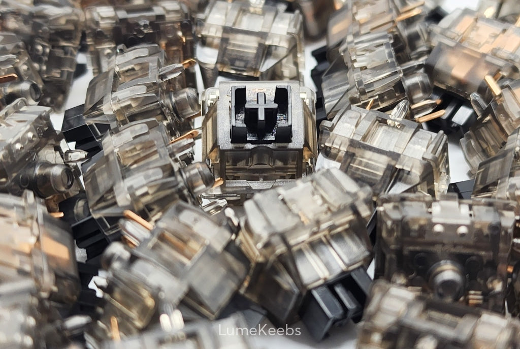 Lubed and Filmed Gateron Box Ink V2 Linear Switches