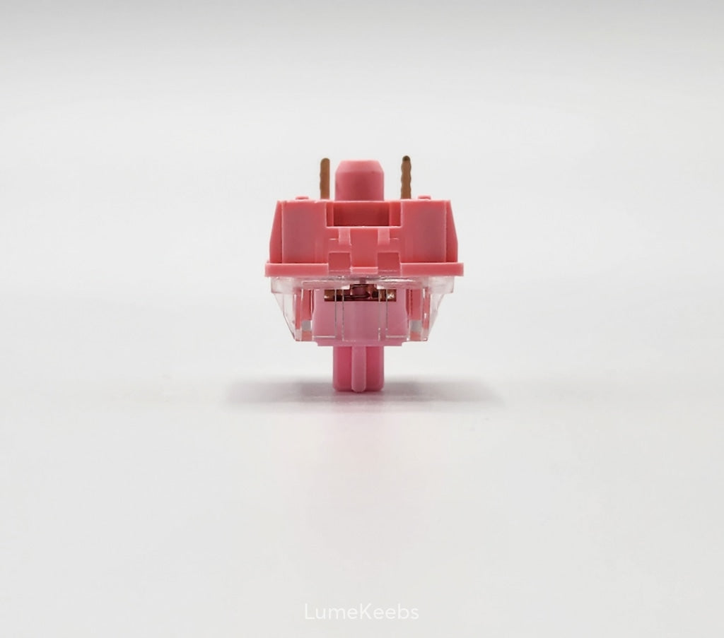 KTT Rose Linear Switches lubed
