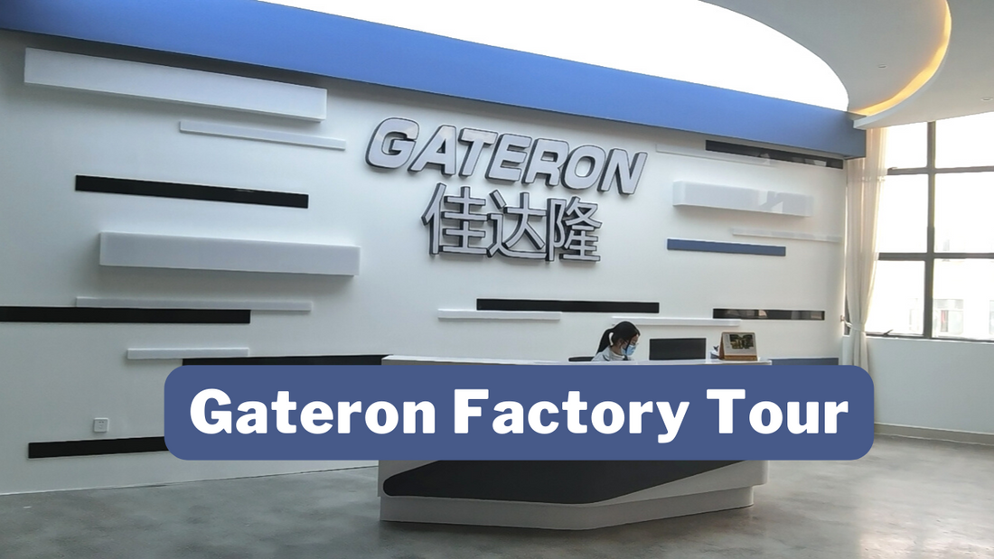 Gateron Factory Tour - Learn How Mechanical Keyboard Switches Are Made