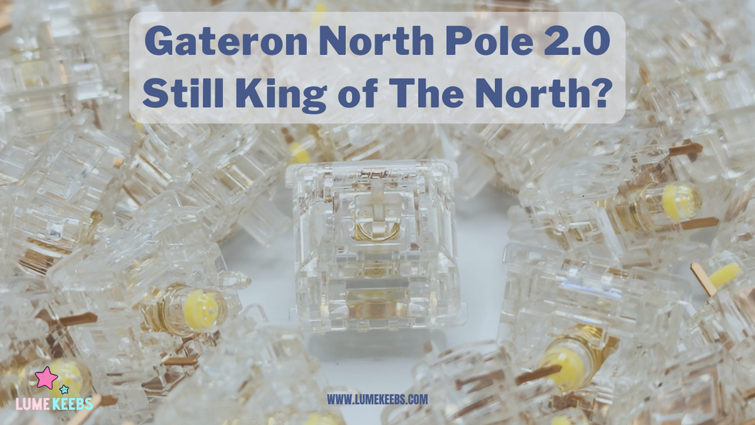 Gateron North Pole 2.0 Yellow vs Gateron North Pole Yellow