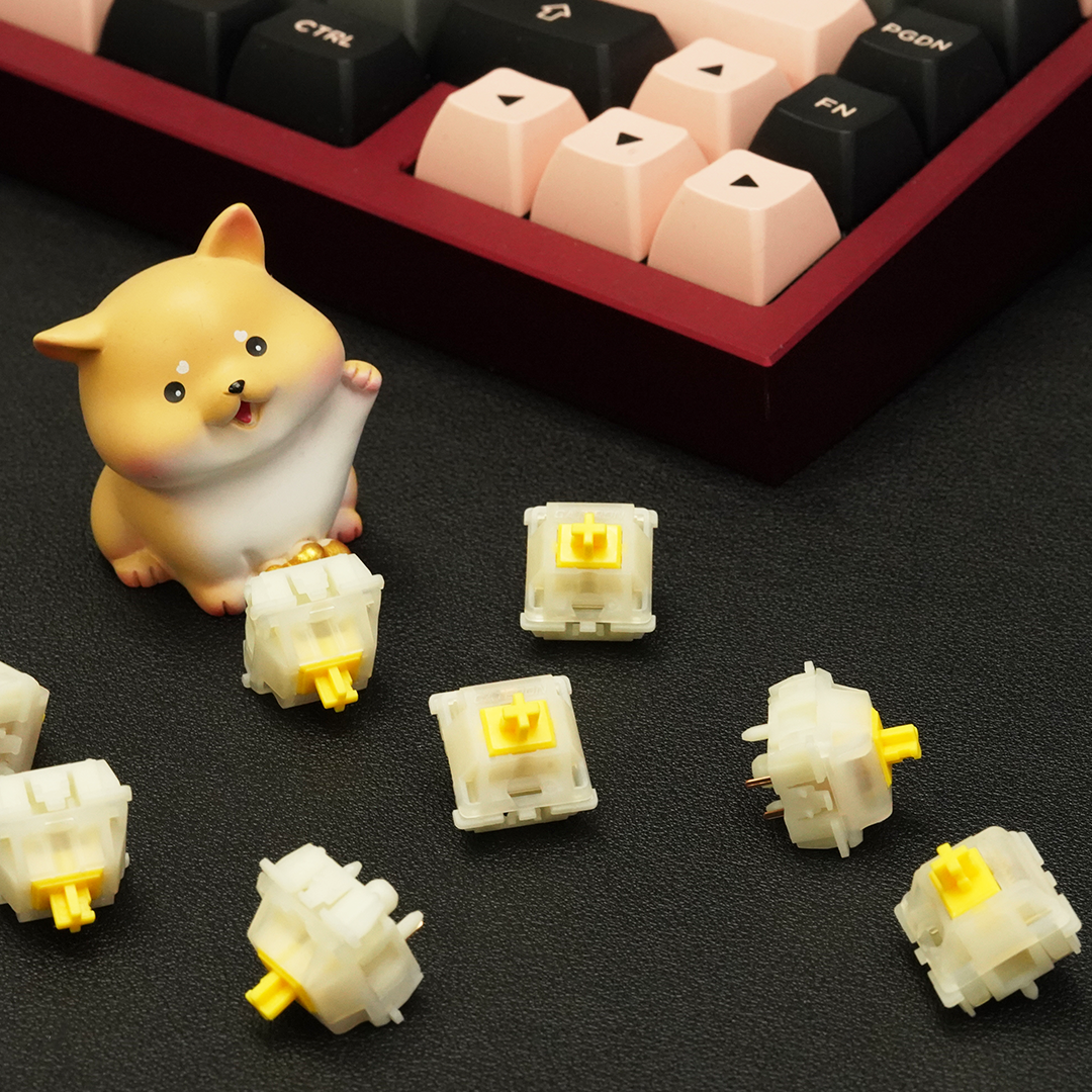 Gateron Milky Yellow | Linear Switch Review