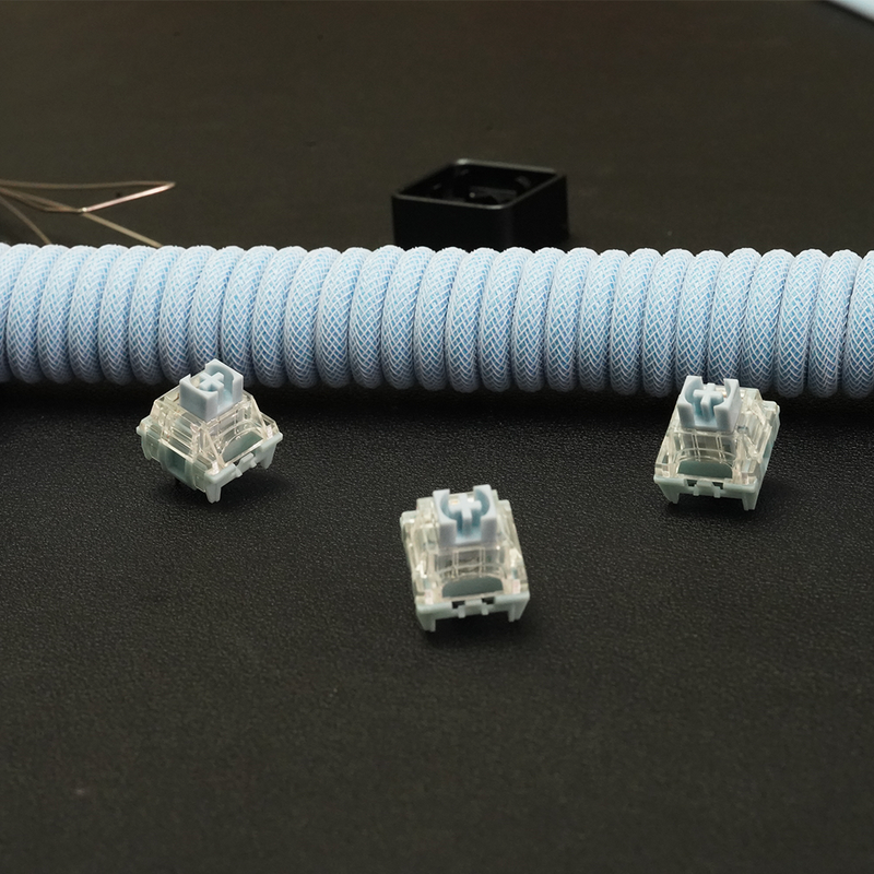TTC Bluish White V2 Silent Tactile Switch Review | LumeKeebs