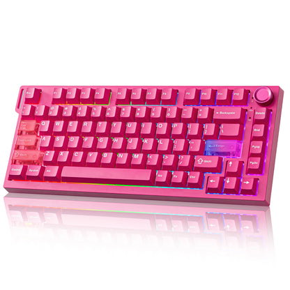 YUNZII RT75 PRO Dual-8K Rapid Trigger Wireless Gaming Magnetic Keyboard