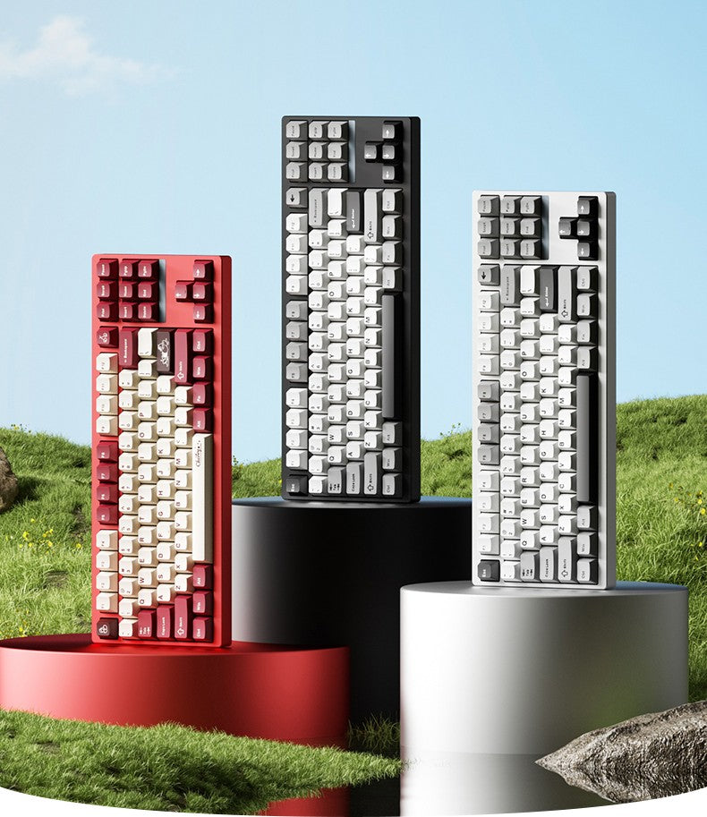 Weikav stars80 v1 ベアボーンキット シルバーカラー Stars80 Wireless Mechanical Keyboard Kit – CNC Aluminum, Tri-Mode