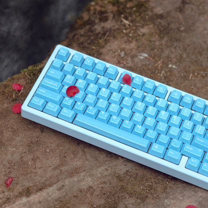 Cerakey Ceramic Keycap Full Set V2 - Water Blue