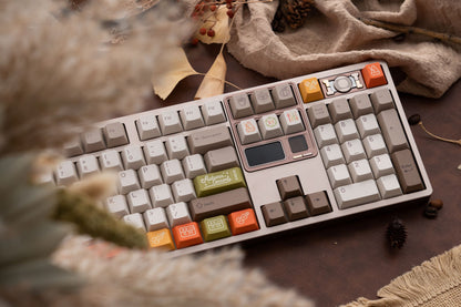 Tutkeys Autumn Concert Keycaps - PBT Cherry Profile All in One Set