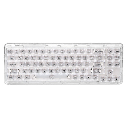 YUNZII X71 Transparent Wireless Mechanical Keyboard