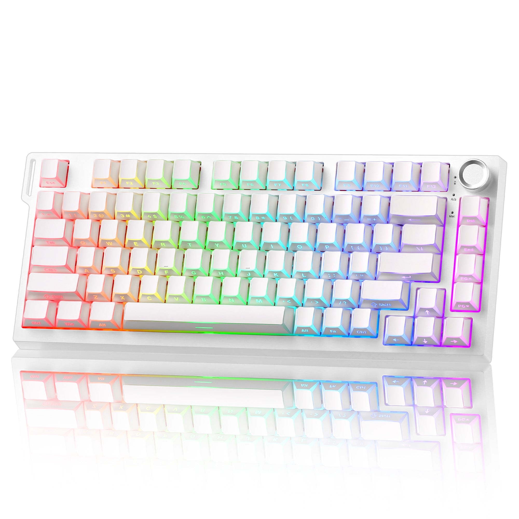 YUNZII RT75 PRO Dual-8K Rapid Trigger Wireless Gaming Magnetic Keyboard