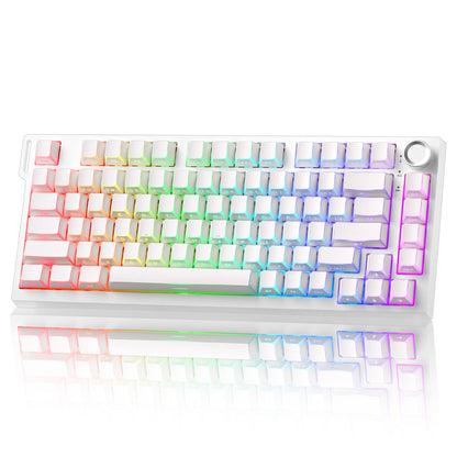 YUNZII RT75 PRO Dual-8K Rapid Trigger Wireless Gaming Magnetic Keyboard