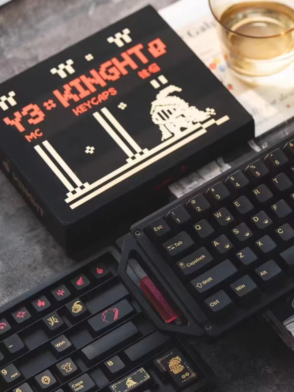 MZ Y3 Knight Keycap - Cherry Profile ABS All in One Set
