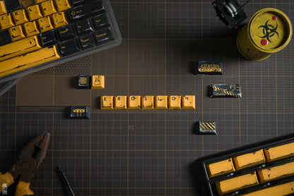 Tutkeys & PBTfans Erosion Dye Sub Cherry Profile Keycaps