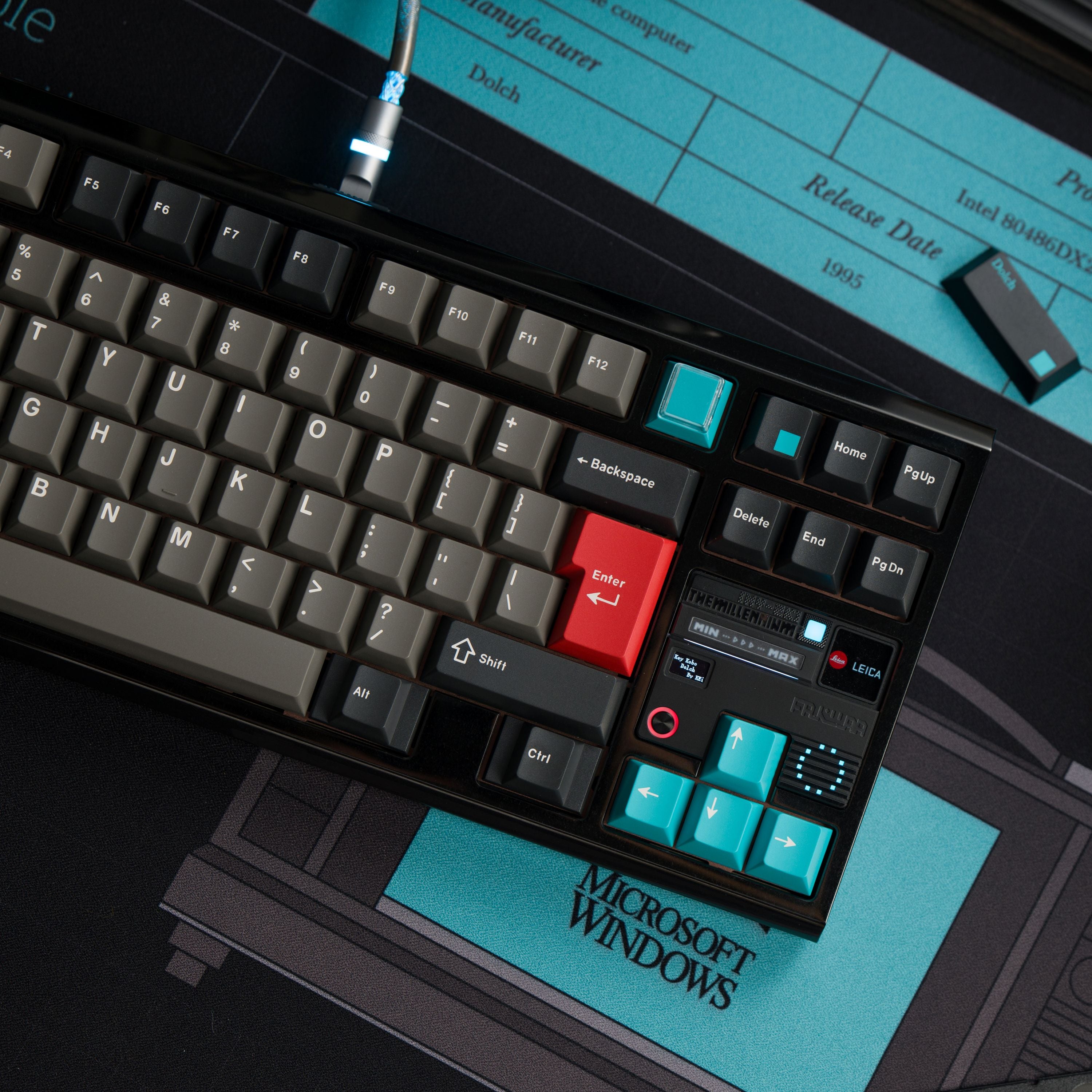 Keykobo Dolch ABS Double-shot Keycap Set