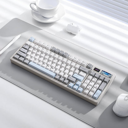 YUNZII IF99 QMK/VIA Full Size LCD Mechanical Keyboard