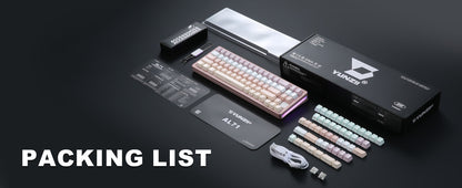 YUNZII AL71 Full Aluminum Mechanical Keyboard