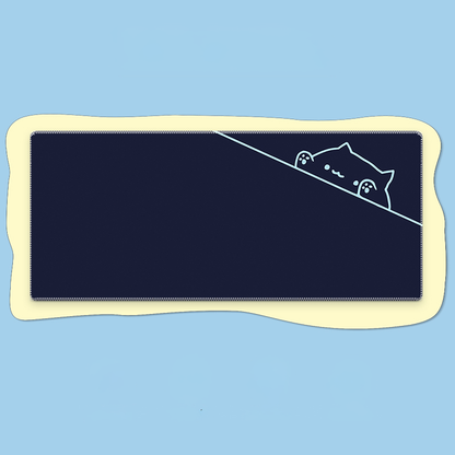 Cute Bongo Cat Deskmat