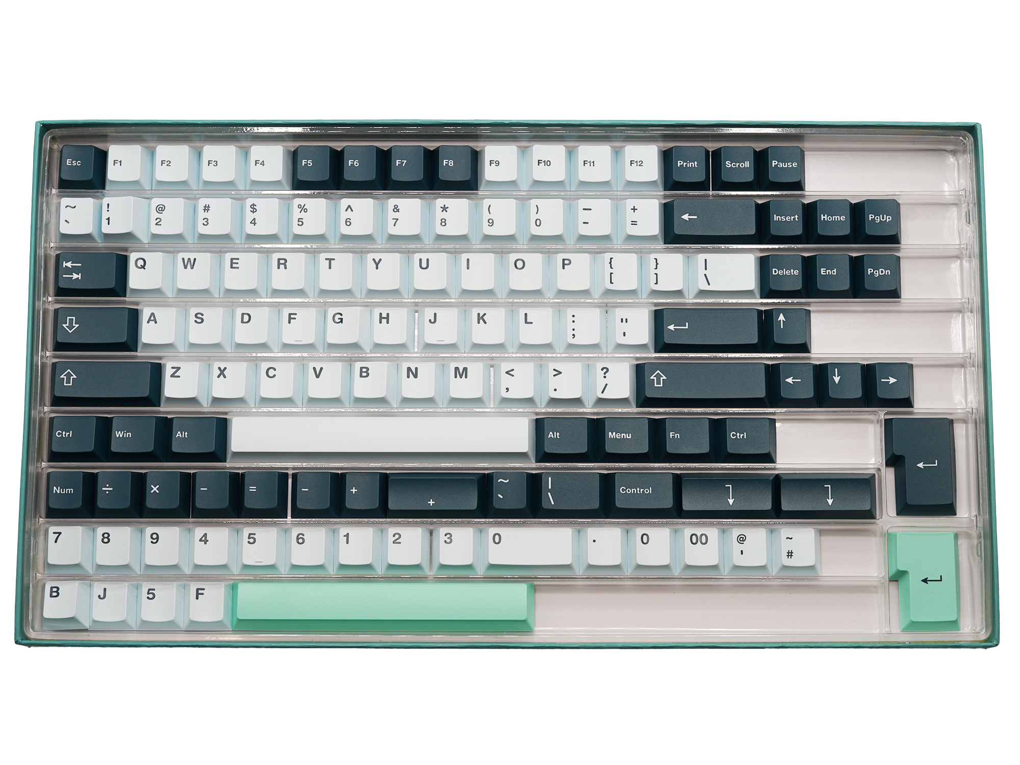 WS Entwined Flowers Keycaps Doubleshot PBT Cherry Profile