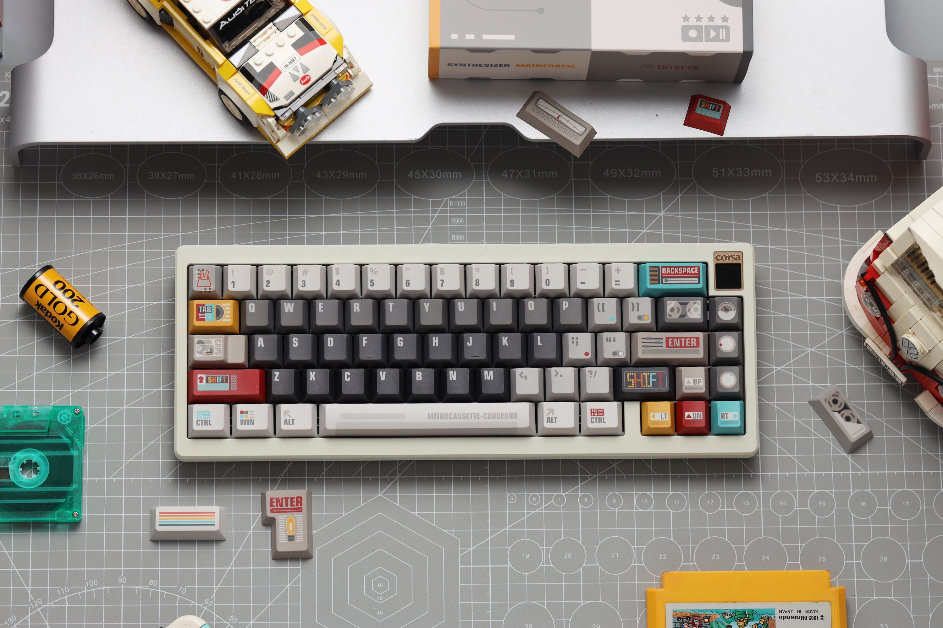 Tutkeys Synthesizer Keycaps - PBT Cherry Profile Full Set