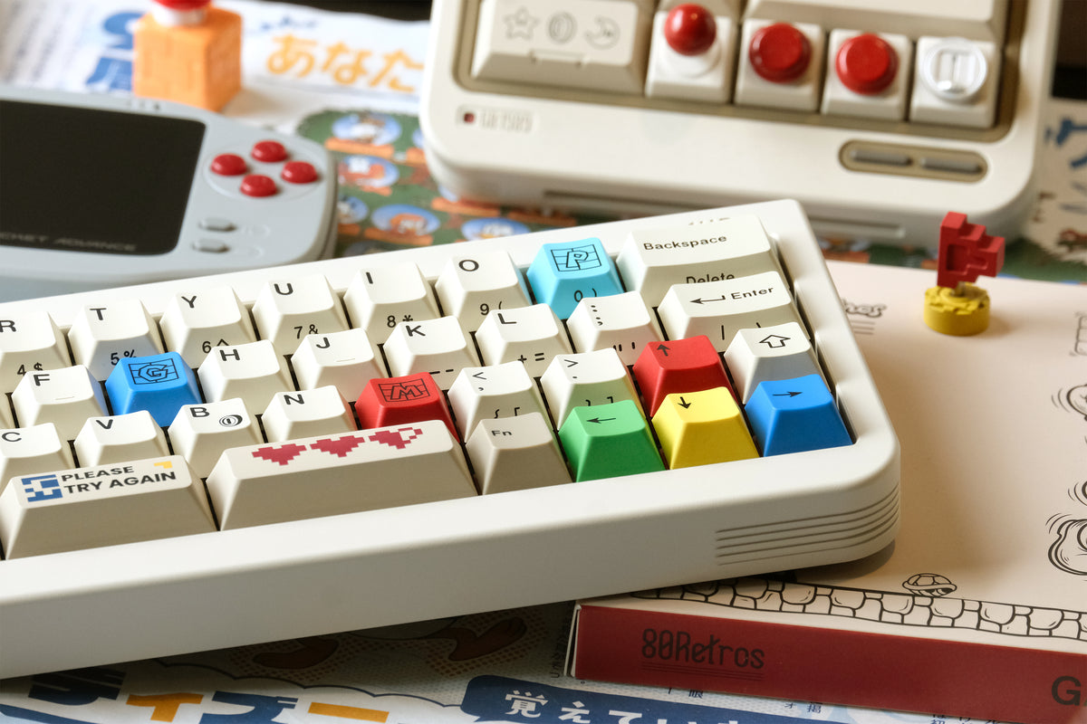 80Retros GB40 Game 1985 Mechanical Keyboard