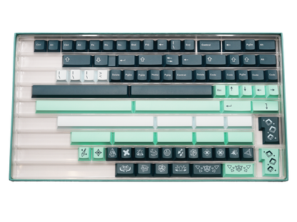 WS Entwined Flowers Keycaps Doubleshot PBT Cherry Profile