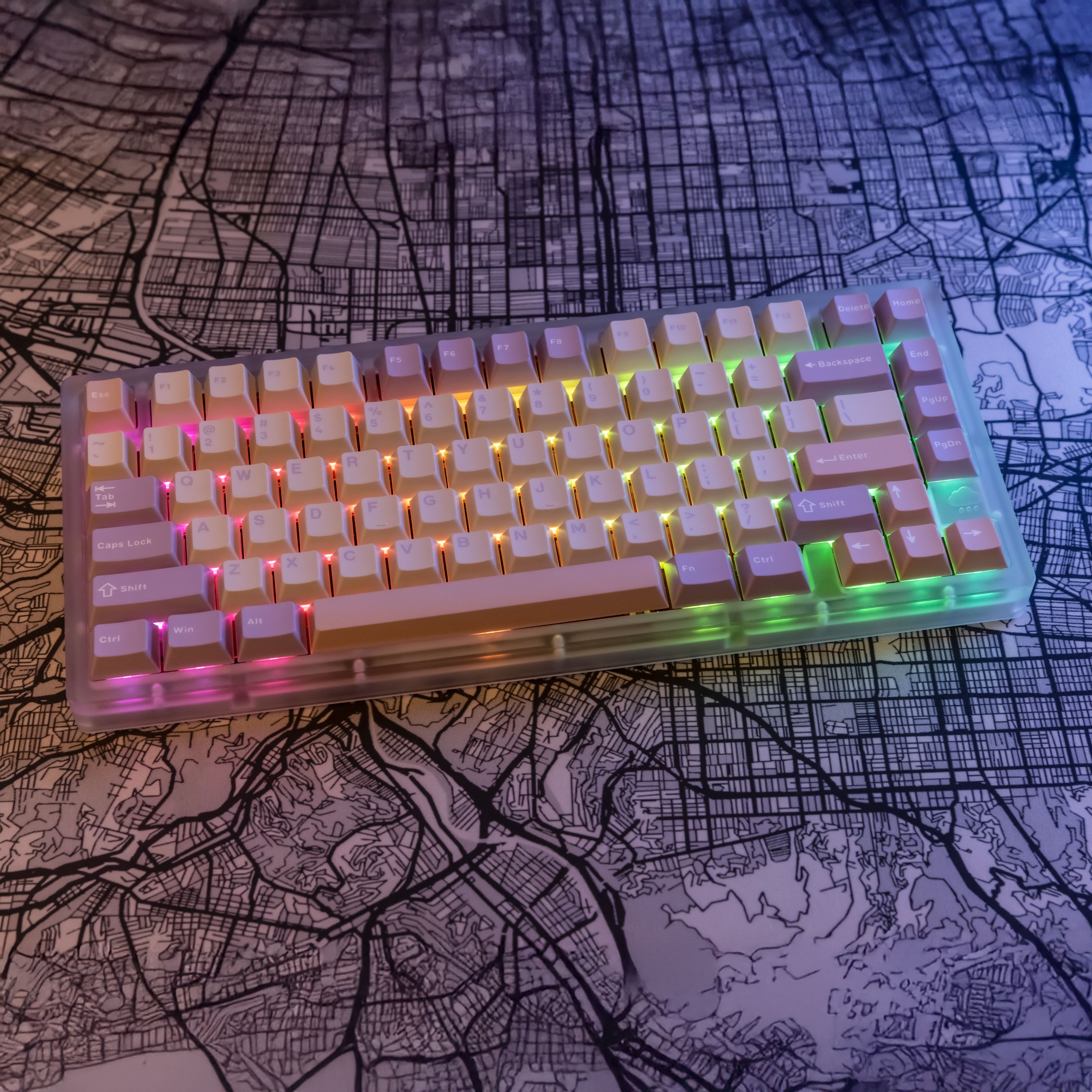 WOBKEY Rainy75 Mechanical Keyboard – Premium 75% RGB, Hot