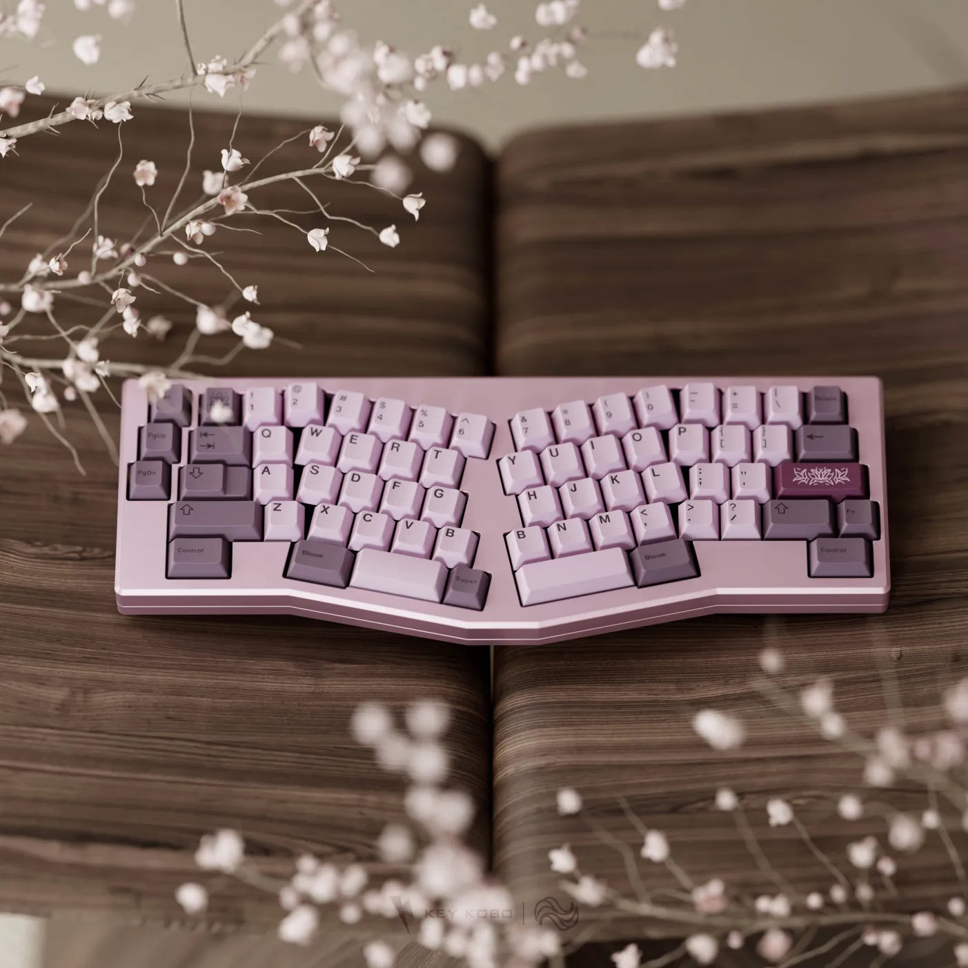 Keykobo Bloom ABS Double-shot Keycap Set Pre-Order