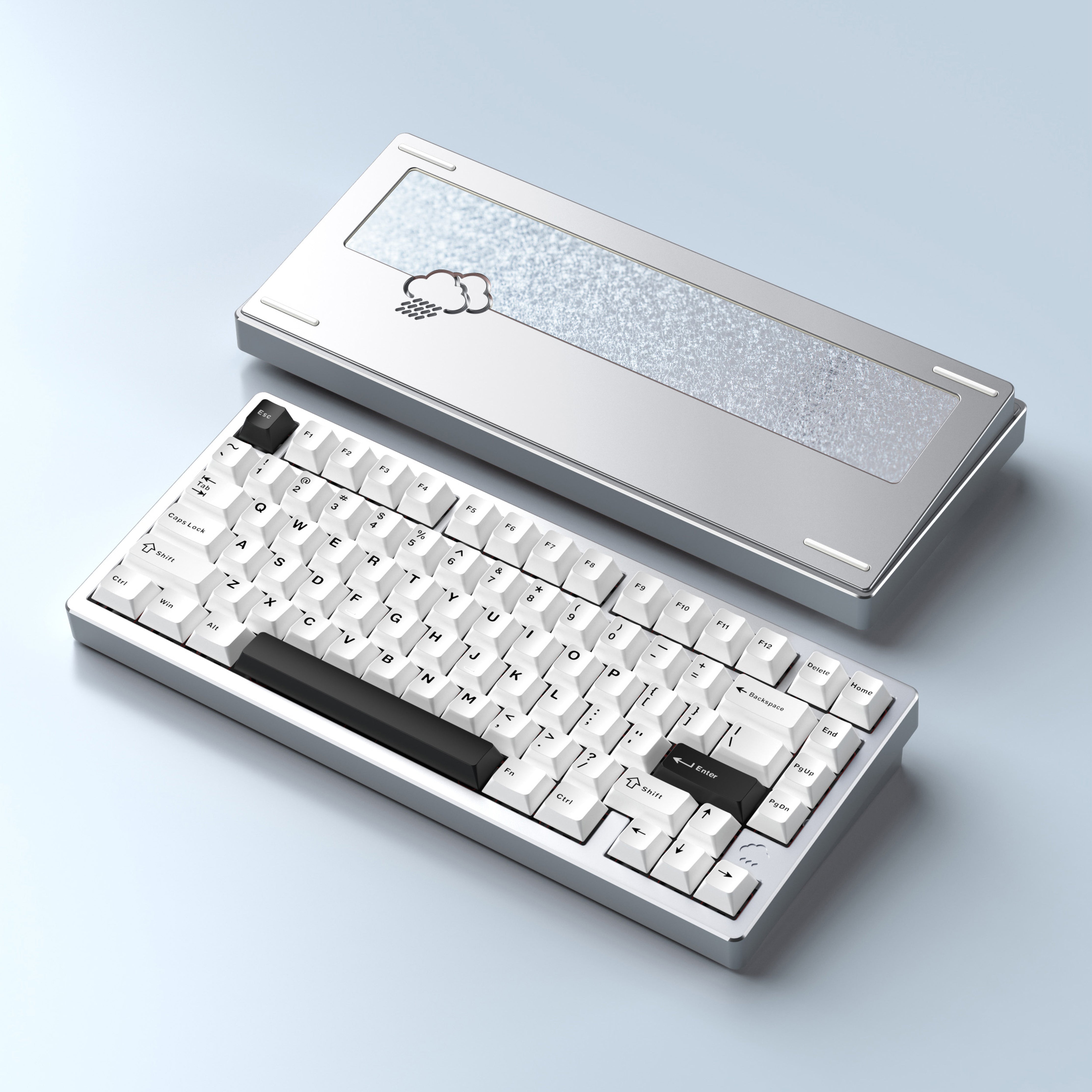 WOBKEY Rainy75 Mechanical Keyboard – Premium 75% RGB, Hot