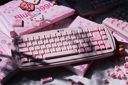 80Retros (South Korea) Blush 1990s OEM Profile PBT Keycap Set