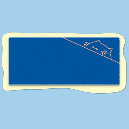 Cute Bongo Cat Deskmat