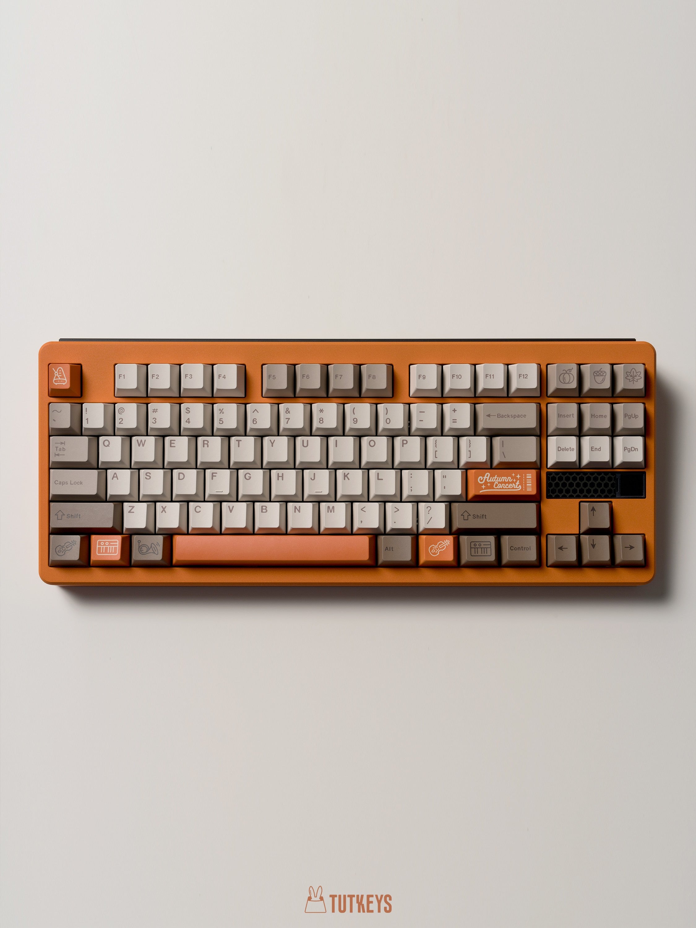 Tutkeys Autumn Concert Keycaps - PBT Cherry Profile All in One Set