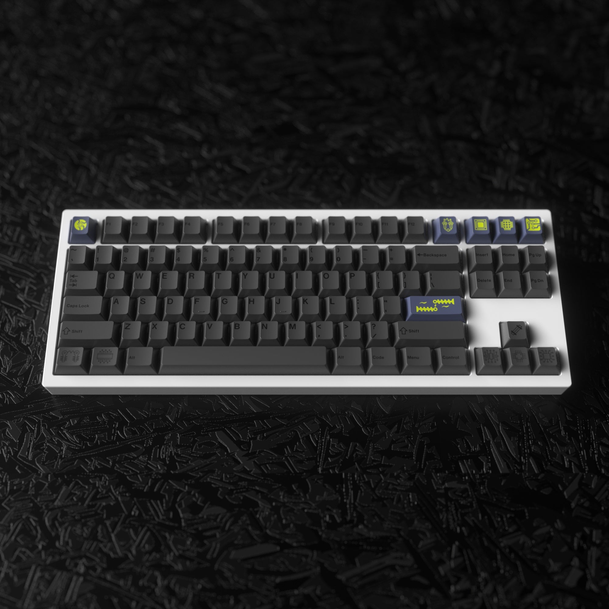 JKDK Studio Dark Matter Cherry Profile Dye‑Sub PBT Keycap Set All In One