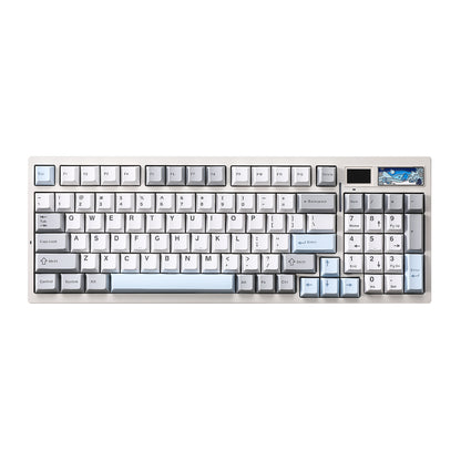 YUNZII IF99 QMK/VIA Full Size LCD Mechanical Keyboard