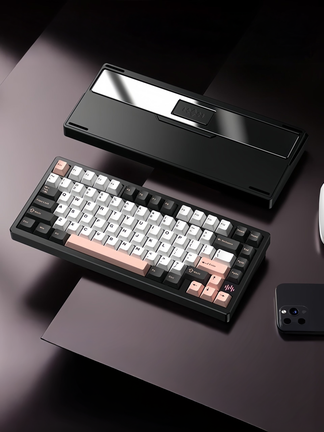 POM Wave75 Mechanical Keyboard – Premium 75% RGB, Hot-Swappable – LumeKeebs