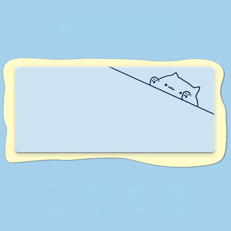 Cute Bongo Cat Deskmat
