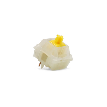 Gateron Cap V2 Milky Yellow Linear Switches