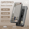QK65 MK3 Custom Mechanical Keyboard Prebuilt – 65% Tri-Mode Mechanical ...