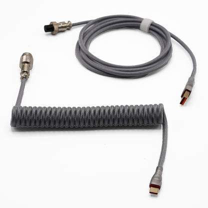 Mechanical Keyboard Custom Coiled Aviator Artisan USB-C Cable